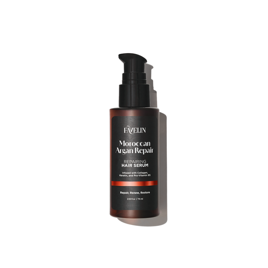 17_nem21d8rimzreyan.png فافلين Favelin سيرم موروكان أرجان Moroccan Argan Hair Serum 100 مل - Image 1