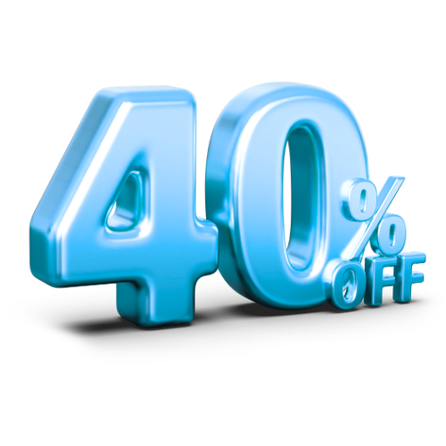 40%
